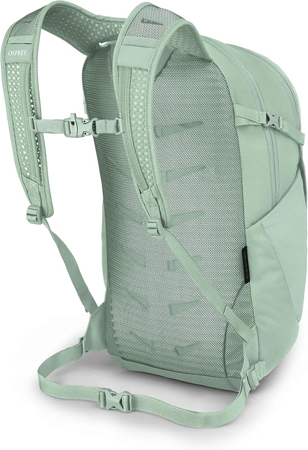Osprey Daylite Plus Commuter Backpack – Lightweight, Everyday Pack with Laptop Sleeve and Water Bottle Pockets – Ideal for Work, School, and Travel with Versatile Storage Options, Frosty Mint Green
