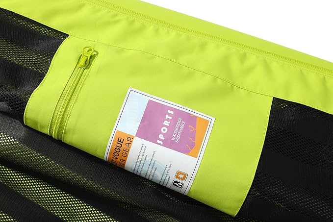 MOERDENG Women's Waterproof Rain Jacket Lightweight Raincoat Hooded Hiking Jacket Softshell Windbreaker