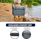 EchoSmile 25/30/35/40/60/75 Quart Rotomolded Cooler, Built to Stand up to The Rigors of The Journey