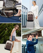 LOVEVOOK Large Travel Backpack for Women, TSA Carry on Backpack for Airplanes, 40L Personal Item Travel Bag for Women fits 17" Laptop,Waterproof Carry on Bag Airplane Approved with 3 Packing Cubes