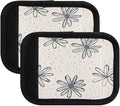 Qilmy Fresh Style Floral Fragments Luggage Handle Wrap 4Pack Luggage Identifiers Tag Comfort Handle Grips Cover for Stroller Suitcase Bag Airplane Travel Accessories1581