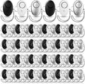 Kanayu 76 Pcs Personal Alarm Bulk 130DB Safe Sound Emergency Safety Self Defense Security Alert Keychain with Led Light Personal Protection Alarm for Women Girls Kids Elderly (Simple Color)