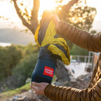 Grand Trunk Double Deluxe Parachute Nylon Hammock - 500lb Capacity Camping Hammock, 10.5x6.5ft, Lightweight & Durable (Crimson/Charcoal)