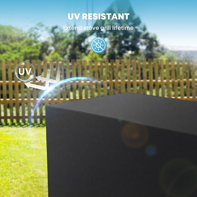 Stanbroil Patio Cover for Camp Chef 3 Burners Stove, Outdoor Stove Cover for 14''x 41'' Camp Stove, Fit TB90LW, TB90LWG, TB90LWG15, DB90D, SPG90B