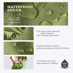 Waterproof Backpack Rain Cover,8000mm Waterproof Level,Upgraded with Reflective,Anti-Slip Cross Buckle Straps,Ultra-Strong Multilayer Structure for Hiking,Biking,Camping,Outdoor, Traveling