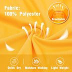 ProtectX High Visibility Sun Protection Lightweight Long Sleeve Hoodie, UPF 50+ Quick-Dry, SPF UV Shirt, Active Wear