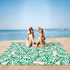 Beach Blanket, Waterproof Sandproof Beach Mat Lightweight Outdoor Picnic Blanket for Travel, Camping, Hiking