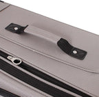 SwissGear Sion Softside Expandable Luggage, Pewter, Carry-On 21-Inch