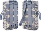 Tacticool 2 Pack Molle Pouches - Tactical Compact Water-Resistant EDC Pouch