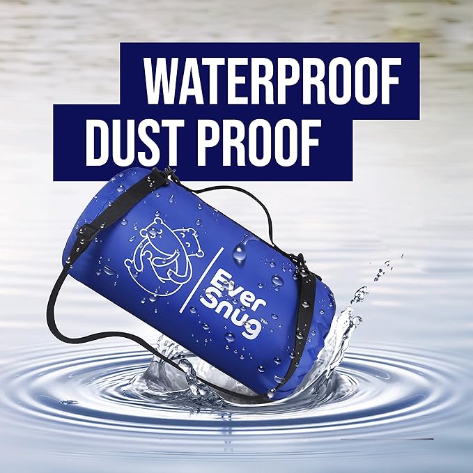 EverSnug Large Waterproof Outdoor Blanket - Extra Thick Premium Quilted Fleece, Waterproof & Windproof, Great for Camping, Picnics, Beaches, Stadiums, Dogs