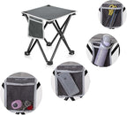 TRIPLE TREE 1 Pack Camping Stool, Portable Folding Stool with Carry Bag,400 LBS Capacity, Suitable for Outdoor Walking Hiking Fishing