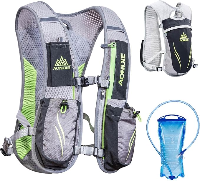 YAPJEB Hydration Vest - 5L Running Water Backpack for Trail, Marathon, Cycling, Hiking - Outdoors Pack