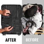 4 Set Tactical Packing Cubes ，Compressible Mesh Duffle Storage Bag,Portable Edc Molle Pouch Organizer.