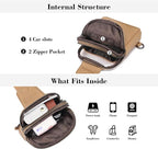 INICAT Sling Bag for Women Touchscreen Small Crossbody Cell Phone Purse Fanny Pack