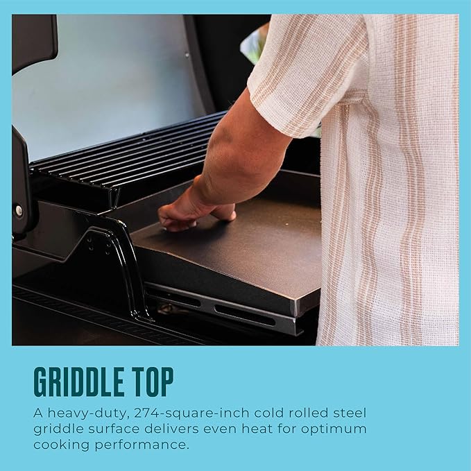 Charbroil® Pro Series™ with Amplifire™ Technology 3-Burner Propane Gas Grill and Griddle Cabinet, Black - 463365124