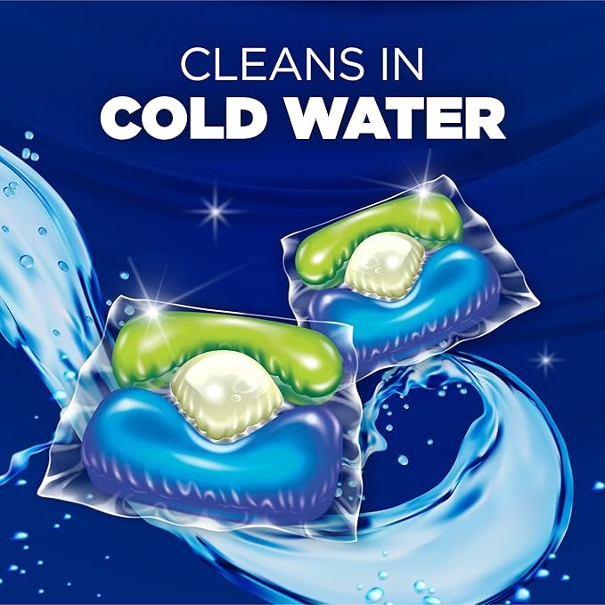 Arm & Hammer Plus OxiClean 5-in-1 Laundry Detergent Power Paks, 42 Count (Packaging may vary)