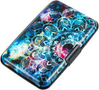 Credit Card Holder Small RFID Blocking Wallet Business Metal Slim Mini Aluminum Hard Case for Women Men