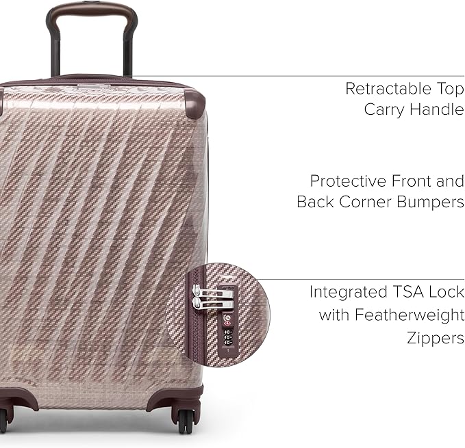 Tumi 19 Degree Lite International Carry-On, Blush, One Size