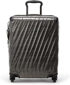 TUMI - 19 Degree Lite 4 Wheel Luggage - Lightweight and Highly Durable, Modern Contour, Hard Shell Men's and Women's Suitcase - 21.75" Continental Carry-On, Black Graphite