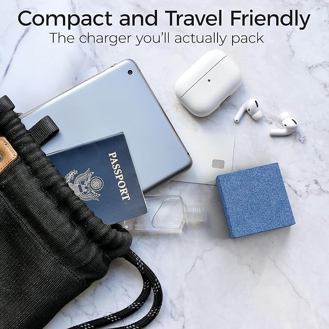 3-in-1 Magnetic Wireless Charging Station for Multiple Apple Devices – Foldable Travel Charger for iPhone 16/15/14/13/Pro/Max, Apple Watch, AirPods 4/3/2/Pro – 20W Dual Power Adapter Included