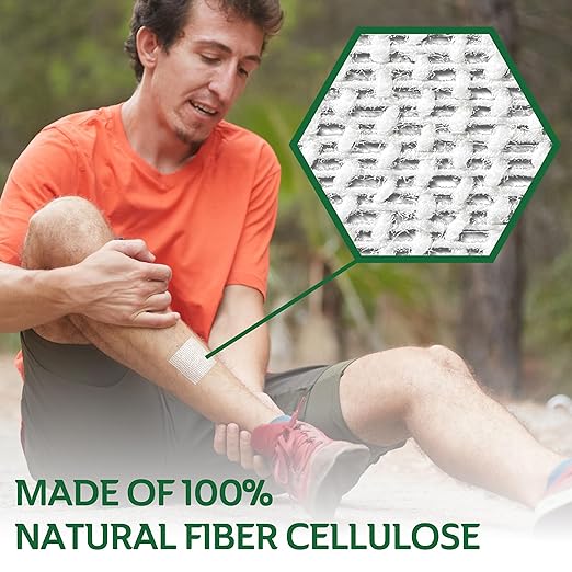 CURAD BloodStop Wound Dressing, 1” x 1”, Hemostatic Gauze Helps Stop Bleeding Quickly, For Cuts, Abrasions or Nosebleeds, 10 Count