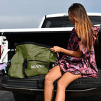 Malo'o Waterproof Dry Bag Duffel 40L/60L/100L, Roll Top Duffel Keeps Gear Dry for Kayaking, Rafting, Boating, Swimming, Camping, Hiking, Beach, Fishing - Internal & External Pockets and Molle Loops