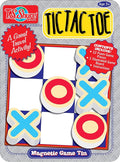 Bendon TS Shure Tic-Tac-Toe Games Mini Magnetic Activity Tin with Illustrated Foam Magnets 50437