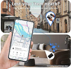 Wallet Tracker Card (Samsung Only),Rechargeable Bluetooth Smart Wallet Tracker,0.08in Ultra-Thin Glass Samsung Tracker Tags for Wallets,Passports & Luggage,IP67 Waterproof（1 Pack）