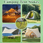 16 Inch Rebar Stakes J Hook 26 Pack Ground Stakes Heavy Duty Tent Stakes with Chisel Point End Chain Link Fence Stakes Galvanized Steel Ground Anchors Metal Spikes Black Coated