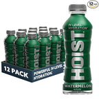 HOIST Premium Military Hydration Electrolyte Drink, Powerful IV-Level Hydration, Clinically Proven Performance Drink, Watermelon, 16 Fl Oz (Pack of 12)