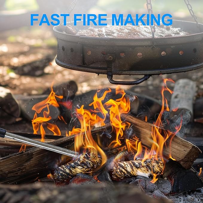 72 Pieces Fire Starter for Fireplace, Waterproof - Natural Fire Starters, for BBQ, Pizza Oven, Fire-Pit, Campfire, Camping Charcoal Starter, Quick Light Wood Firestarter for Wood Stove