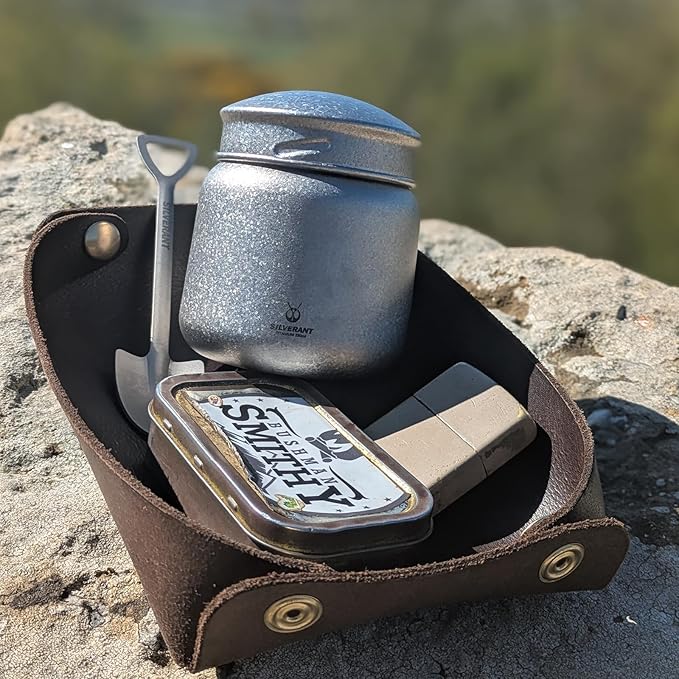 Shovel Spoon Titanium Reuseable Dessert Spoon for Tea Coffee Pudding Yogurt (Shovel Spoon-Triangle)