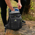 N NEVO RHINO Hydration Backpack, 18L Multipurpose Hiking Backpack with 3L Water Bladder, Water Backpack Insulated Hydration Pack Ideal for Hiking and Cycling