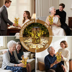 2 Pack Butterfly Solar Lanterns Outdoor Waterproof, Metal Hanging Lights Decorations for Garden Yard Lawn Patio, Butterfly Gifts for Women Mom Grandma Gardener Mother in Law Christmas