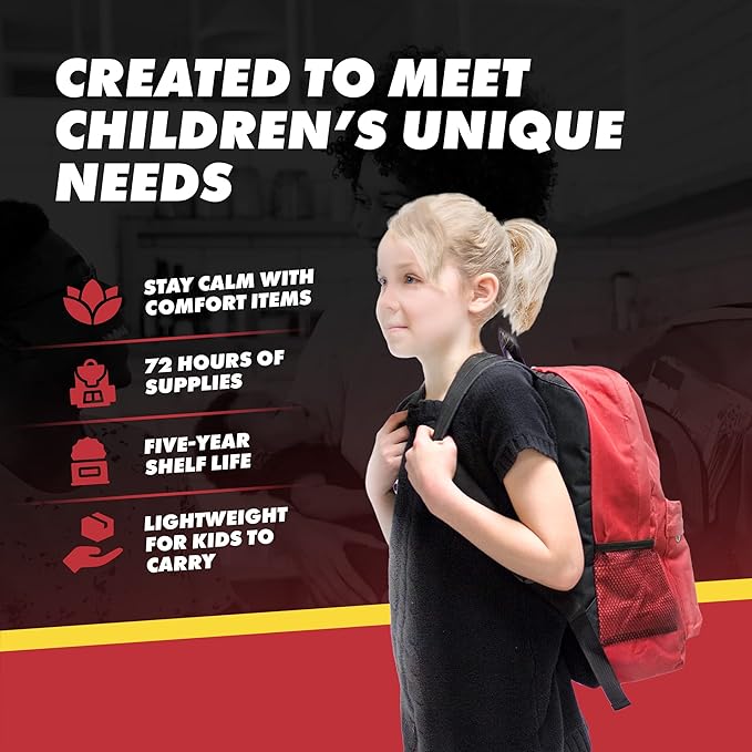 Emergency Zone - Keep-Me-Safe Children's Deluxe 72-Hr Emergency Survival Kit