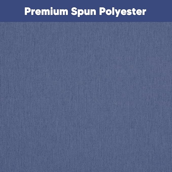 SUNCREAT Detachable Extra Large Outdoor Hammock Pillow with Ties, Navy