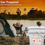 Numanna Freeze-Dried 3 Fruit Bucket – 300 Servings | Apples, Bananas, Strawberries | Healthy Snack for Everyday, Emergency & Survival Use | Durable Packaging | 25+ Year Shelf Life | Made in USA