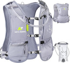 Running Vest with Water Bladder 1.5 Liter, Small Hydration Water Vest, Lightweight Hydration Pack Multi-Pocket 11x - for Hiking Race Trail Marathon for Women Men