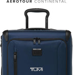 TUMI - Aerotour 4 Wheel Expandable Luggage - Men's and Women's Lightweight Business and Leisure Travel Suitcase - 21.75" Continental Expandable Carry-On, Navy