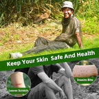 Mosquito Suit, Bug Net Pants & Jacket with Hood, Full Body Bug Suit for Gardening & Outdoor Protection from Bugs, Flies, Gnats, No-See-Ums & Midges, Mosquito Clothing for Women & Men, M Size