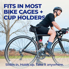 Rolling Sands USA Made 20 Ounce Sports Water Bottles - 6-Pack BPA-Free Blank Sports Bottles for Small Teams, Adults & Kids - Clear Frost Bottle/Purple Lid, No Smell No Taste