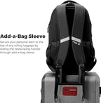 Swissdigital Design Laptop Backpack, Travel Backpack with USB Charging Port Fits 15.6 inches Computer, 31L College School Bookbag for Men,Olive/Black | SD803-26