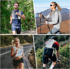 Running Hydration Vest for Women Men, Lightweight Adjustable Hydration Backpack with 1.5L Water Bladder Bag for Hiking, Trail, Running, Marathons, Cycling