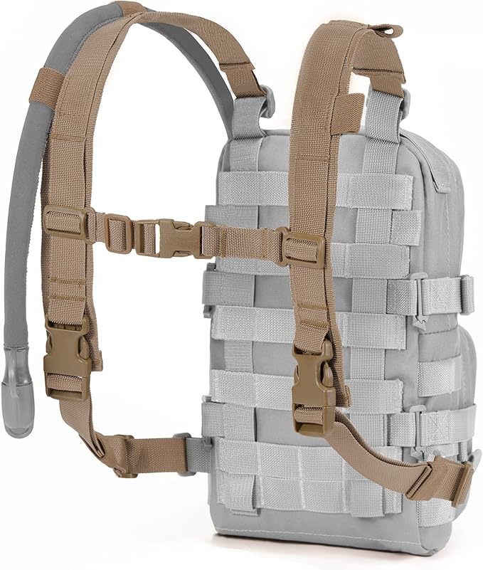 Tactical Small MOLLE Hydration Pack Outdoor Water Bladder Carrier Pack for Vest Backpack
