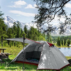 Forceatt Camping Tent 2/3/4 Person, Professional Waterproof & Windproof Lightweight Backpacking Tent Suitable for Outdoor,Hiking,Camping, Mountaineering and Travel