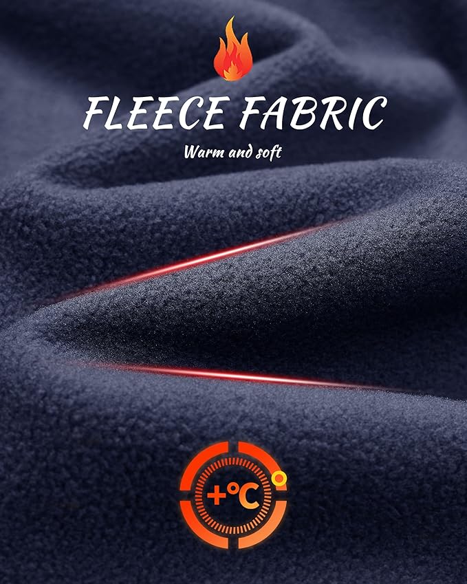 MAGCOMSEN Men's Fleece Lined Softshell Jacket Waterproof Windbreaker Rain Jacket for Tactical Hiking