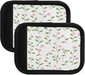 Qilmy Fresh Style Floral Fragments Luggage Handle Wrap 4Pack Luggage Identifiers Tag Comfort Handle Grips Cover for Stroller Suitcase Bag Airplane Travel Accessories1512