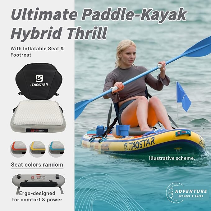 Adventure 12’×35"/39" Extra Wide Paddle Board, One-Stop Premium SUP Board Accessories, Tailored 5 Fins, Stable Inflatable Stand Up Paddle Boards for Youth/Adults of All Skill Levels