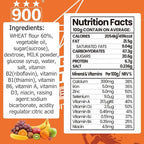 Emergency Food Bars - Fruity Hardtack, Mre Meals Military 2025, Emergency Meals Ration Bars, Camping Hiking Survival Food High Calorie Bars, 12 Count, Long Shelf Life