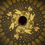 Hummingbird Solar Lanterns Outdoor Waterproof,Hummingbird Garden Decor Birthday Gifts for Women Men Mom Hanging Solar Lights Metal Decoration Outside for Yard,Patio,Backyard,Porch,Tabletop